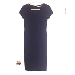 Navy Mikarose Sarah dress- size S